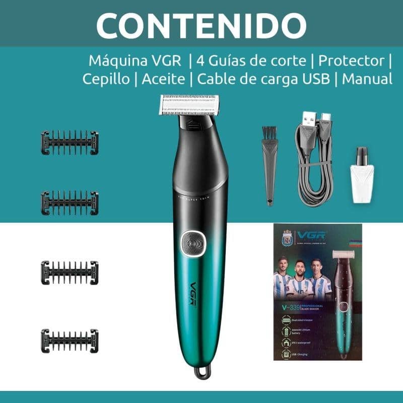 ماشین اصلاح موی صورت و بدن وی جی آر مدل VGR V-339